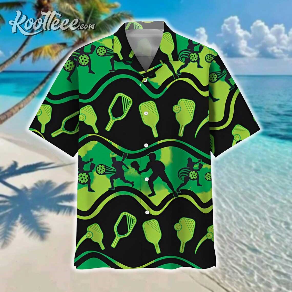 Pickleball Funny Sports Hawaiian Shirt