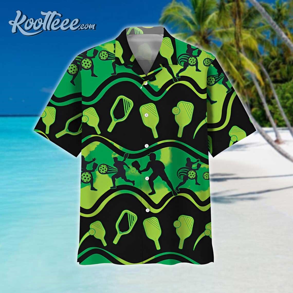 Pickleball Funny Sports Hawaiian Shirt