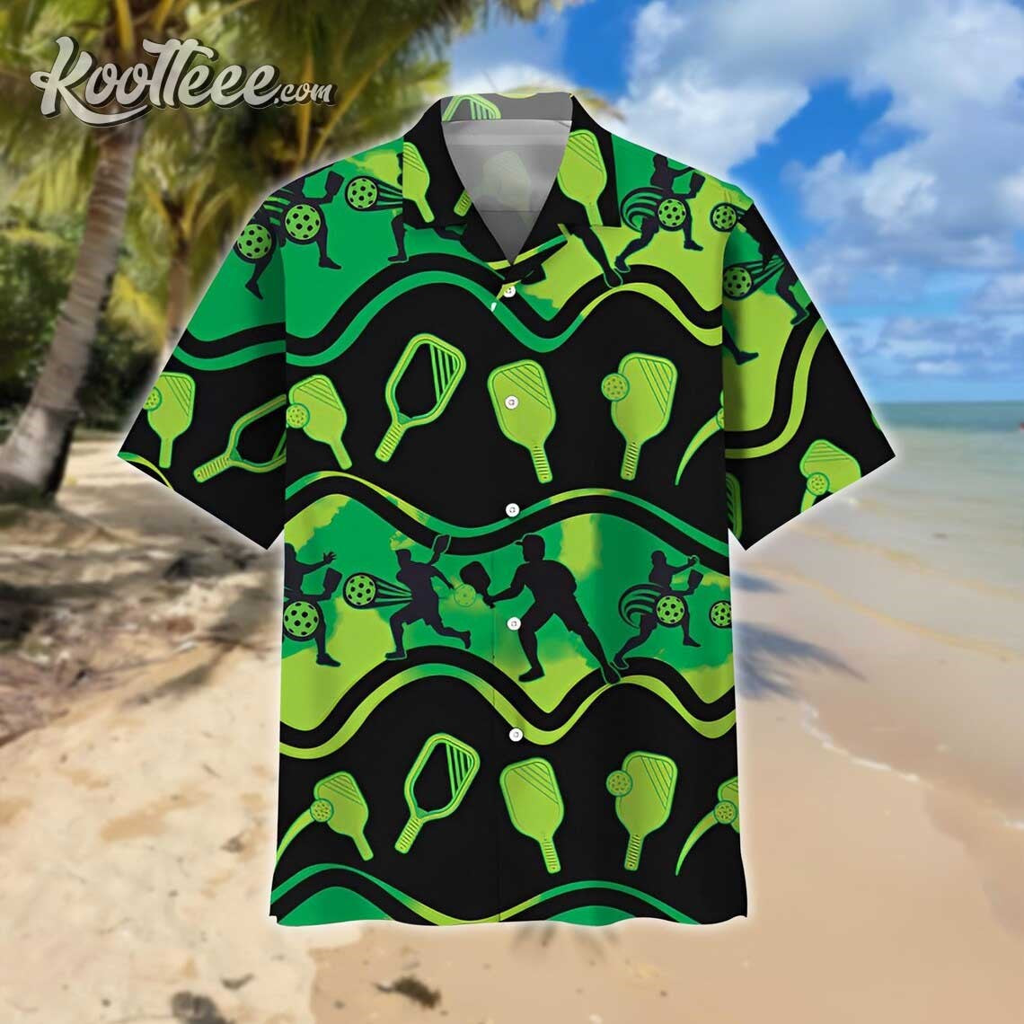 Pickleball Funny Sports Hawaiian Shirt