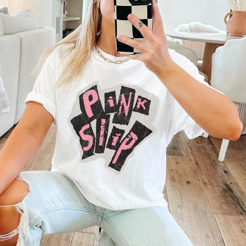 Pink Slip T-Shirt, Freakier Friday Tee, Freaky Friday Inspired Band Graphic Tee, Retro Band Shirt, Y2K Movie Merch, Oversized Vintage Style