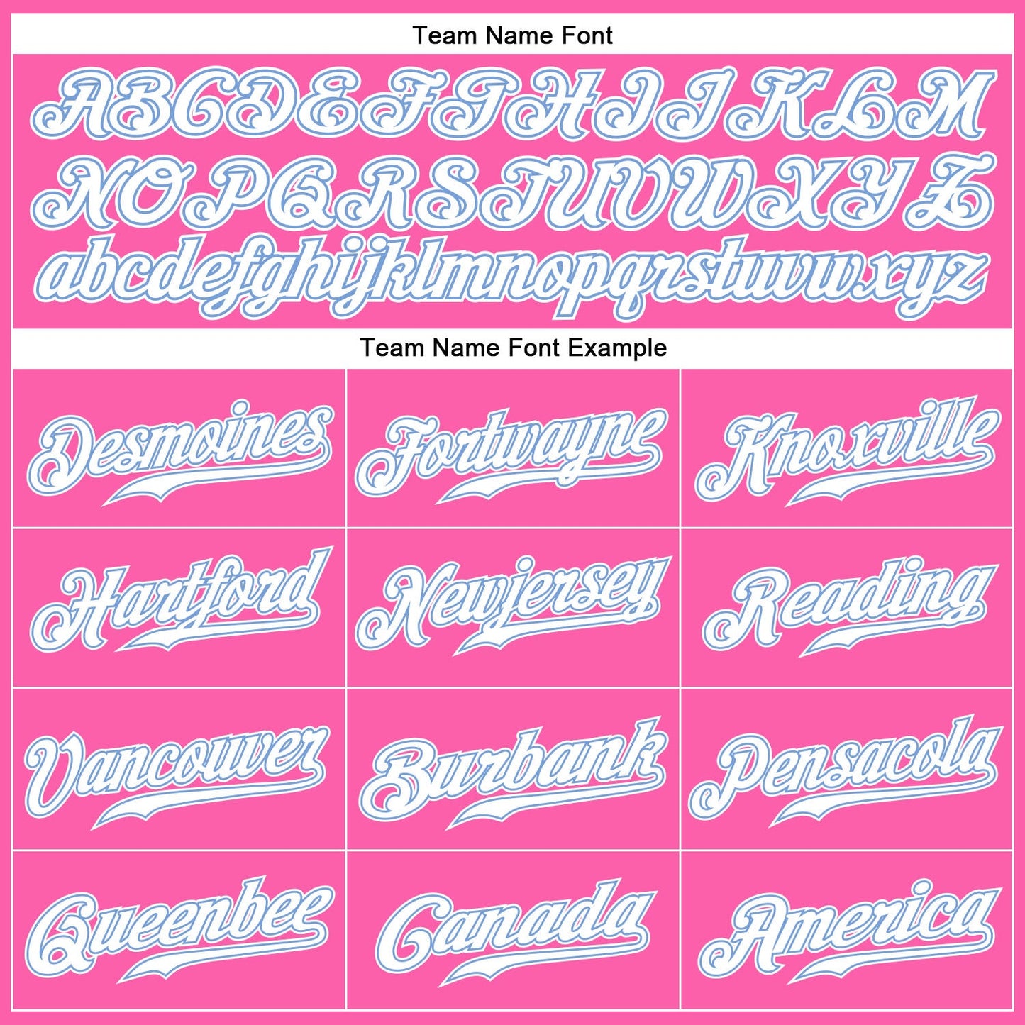 Custom Pink White-Light Blue Authentic Baseball Jersey