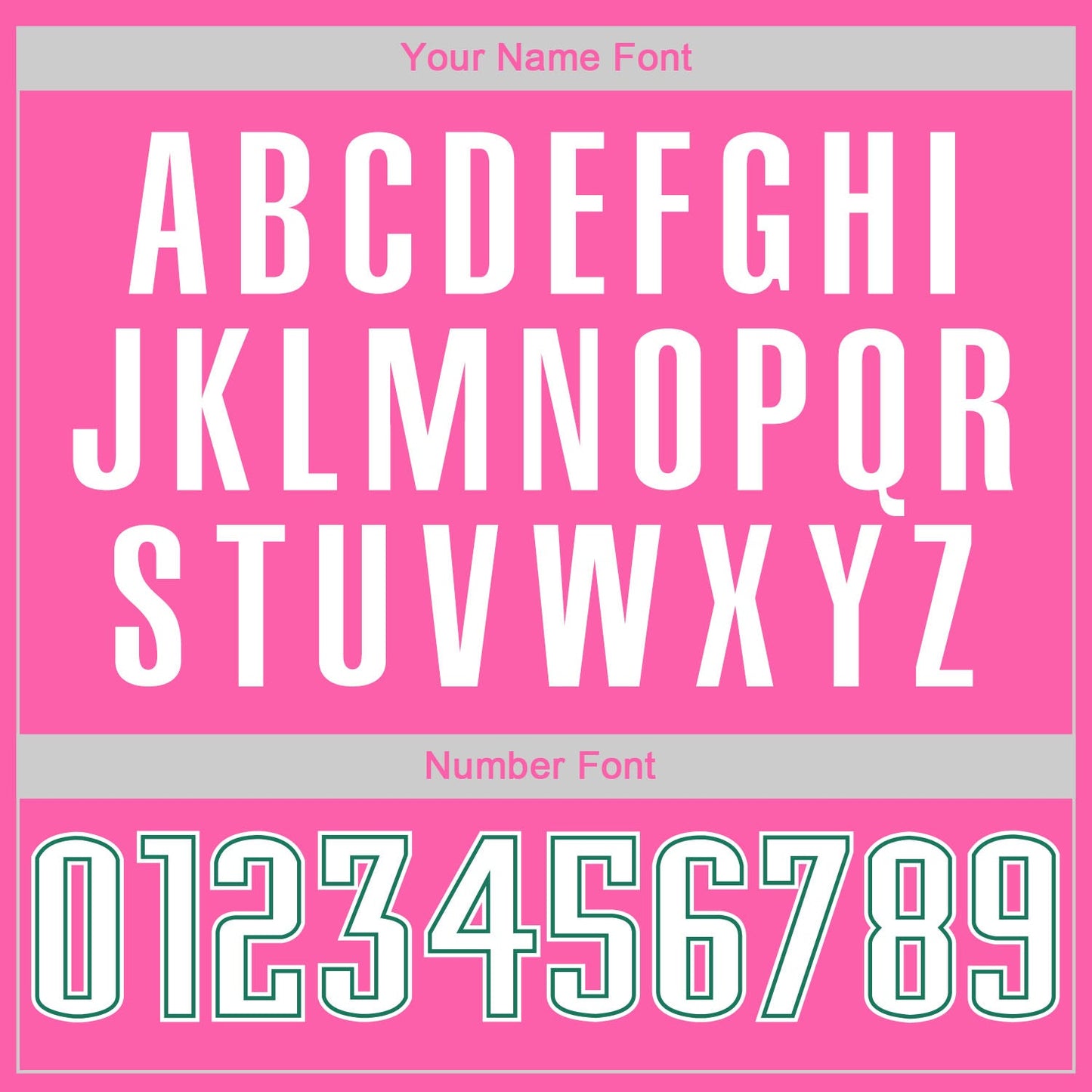 Custom Pink White-Kelly Green Authentic Baseball Jersey