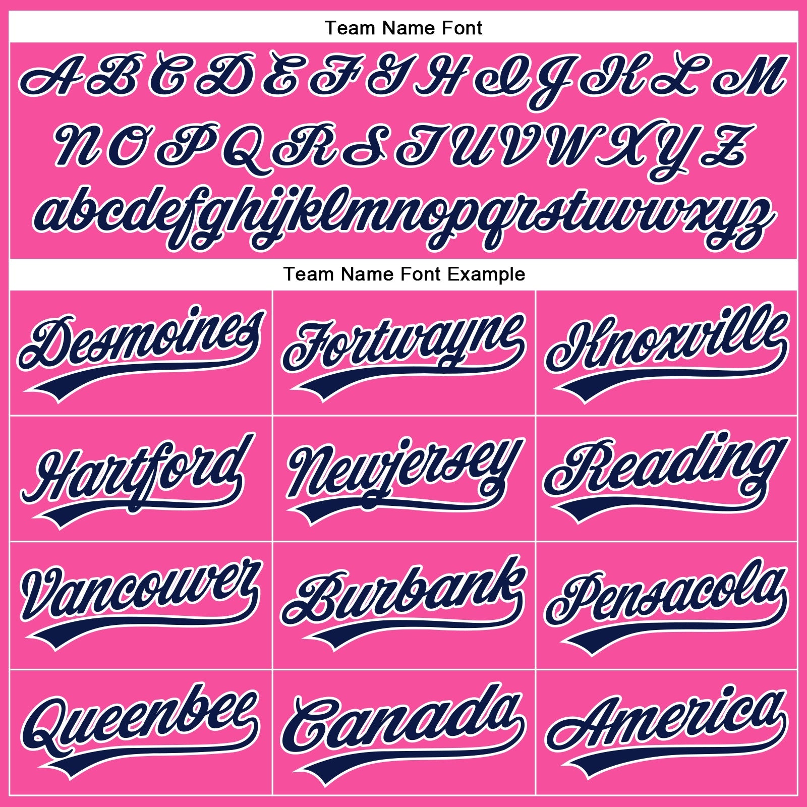 Custom Pink White Pinstripe Navy Authentic Baseball Jersey