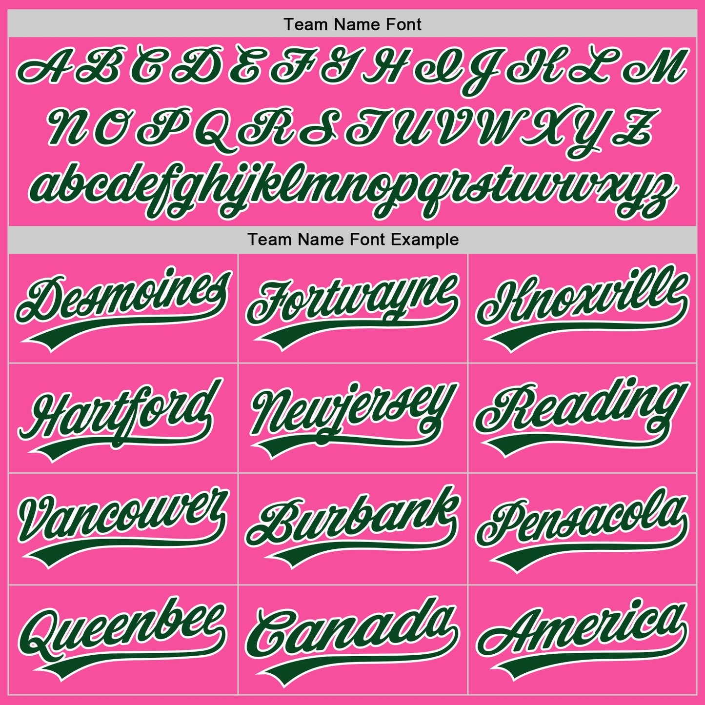 Custom Pink Green-White Authentic Baseball Jersey