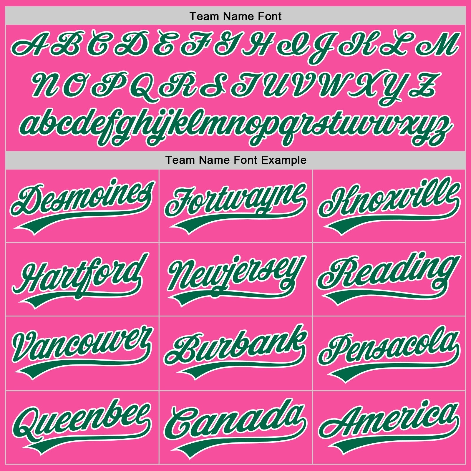 Custom Pink Kelly Green-White Authentic Baseball Jersey