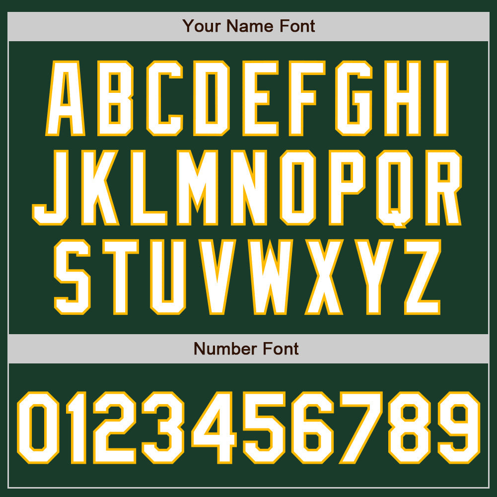 Custom Green White-Gold Gradient Classic Vertical Stripe Authentic Baseball Jersey
