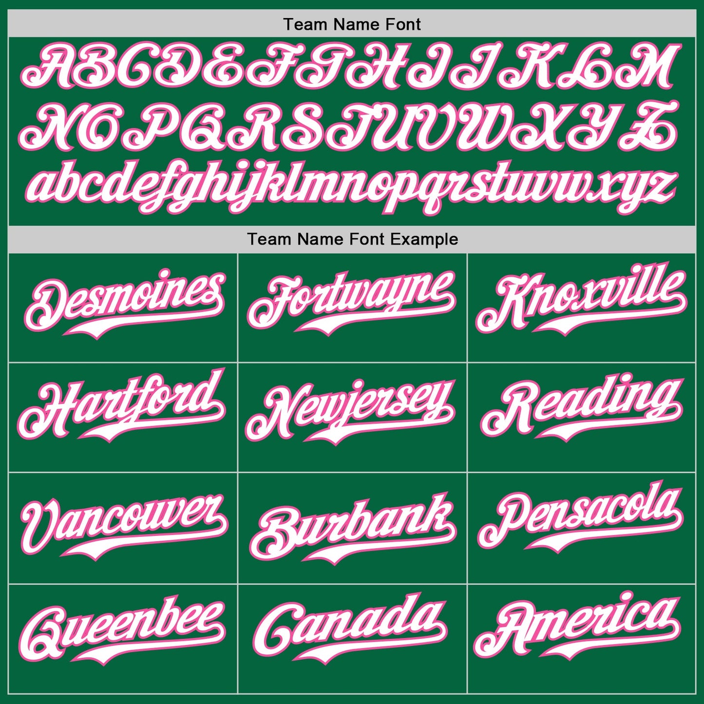Custom Kelly Green White Pink-Pink Gradient Classic Vertical Stripe Authentic Baseball Jersey