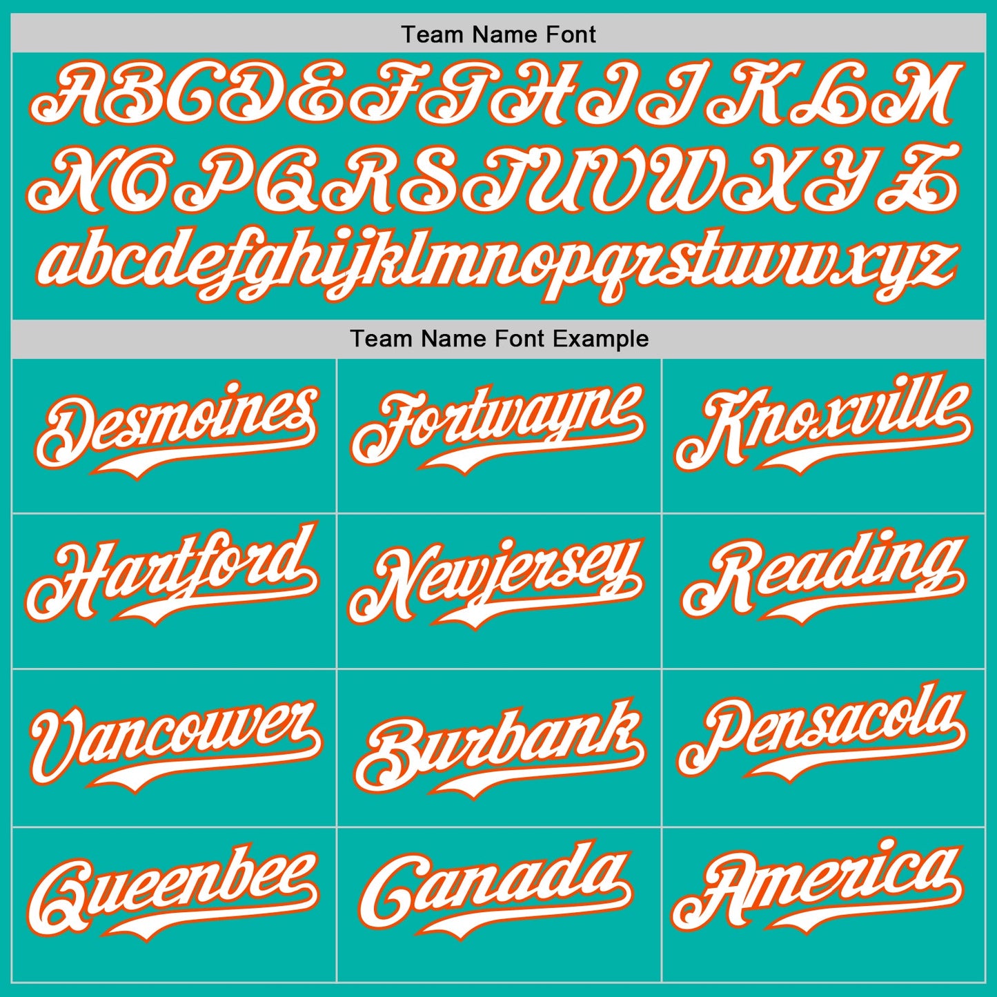 Custom Aqua White-Orange Gradient Classic Vertical Stripe Authentic Baseball Jersey