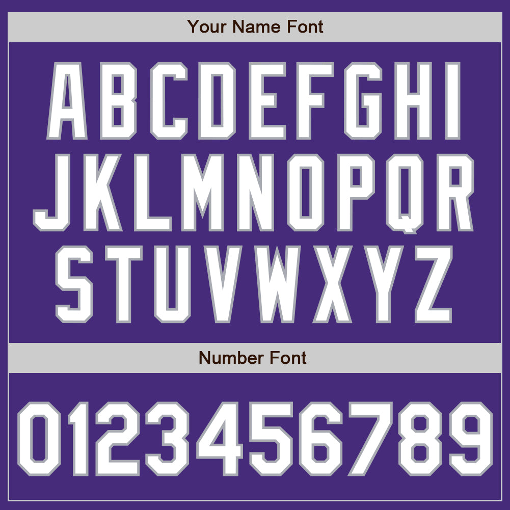 Custom Purple White-Gray Classic Vertical Stripe Fluid Liquid Texture Authentic Baseball Jersey