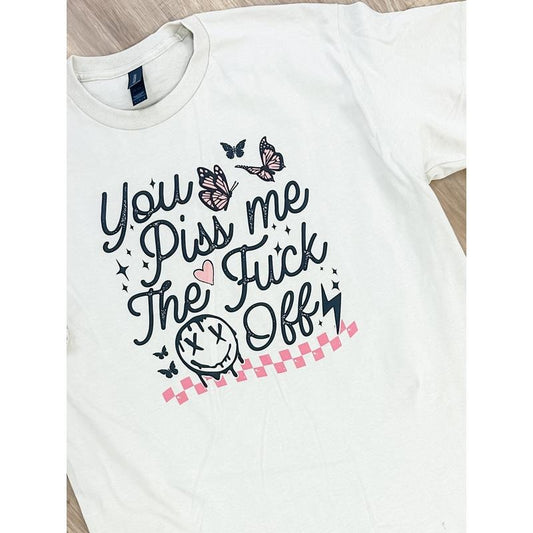 Piss Me Off Graphic Top