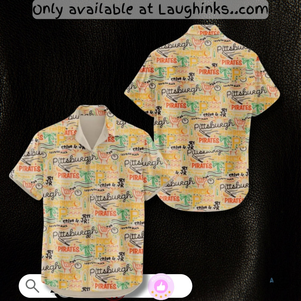 Pittsburgh Pirates 2025 Hawaiian Shirt Sga 9 August