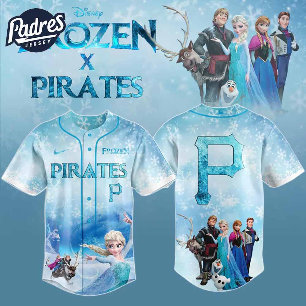 Pittsburgh Pirates x Frozen Baseball Jersey 2025 - Padres Jersey Oasis: Elevate Your Baseball Style Game