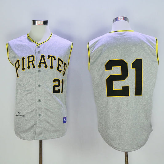 Pittsburgh Pirates #21 Pirates 21 Hemp Gray 1962 Retro