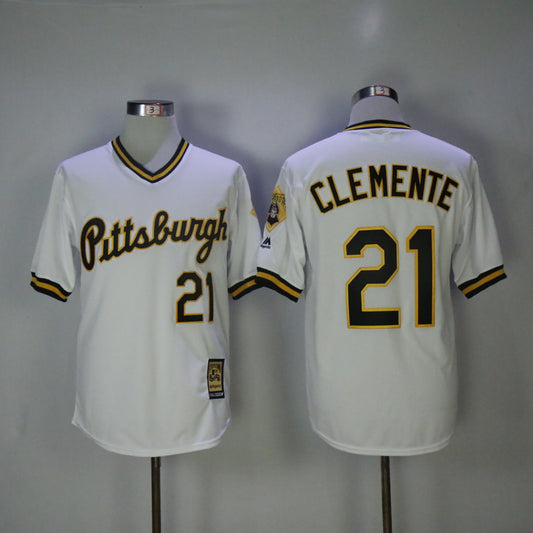 Pittsburgh Pirates #21 Pirates 21 White New Retro