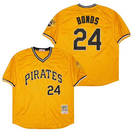 Pittsburgh Pirates #24 Barry Bonds Style 14