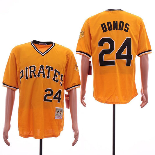 Pittsburgh Pirates #24 Barry Bonds Style 17