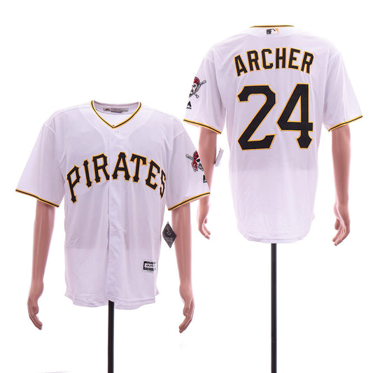 Pittsburgh Pirates #24 Chris Archer Style 2