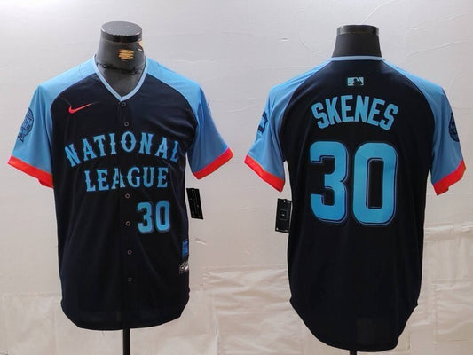 Pittsburgh Pirates #30 Paul Skenes Pirates 24 All-Star Style 2