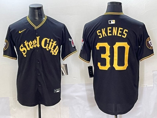 Pittsburgh Pirates #30 Paul Skenes Pirates Special Edition Style 2