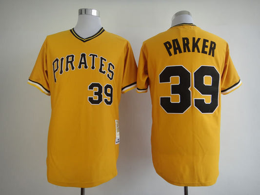 Pittsburgh Pirates #39 Pirates 39 Yellow Retro Style 1