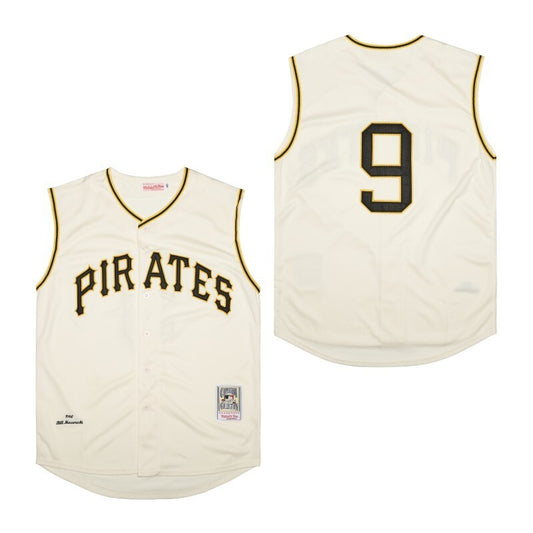 Pittsburgh Pirates #9 Bill Mazeroski Style 3