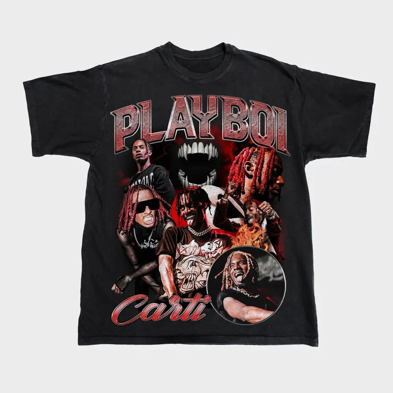 Playboi Carti Graphic Tee - Streetwear