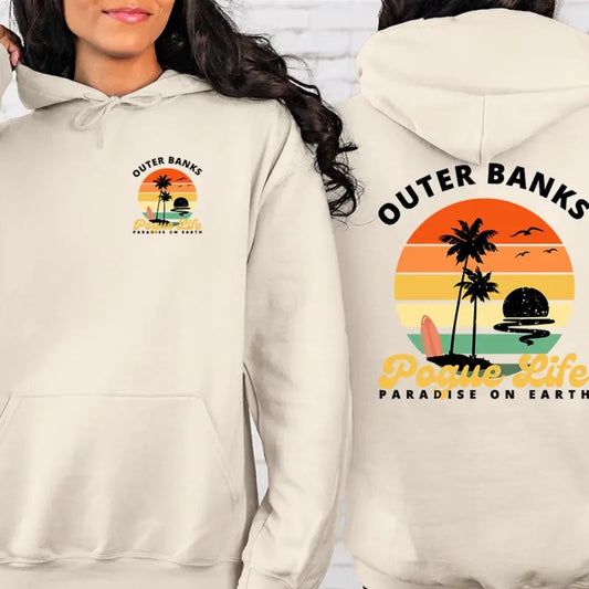 Pogue Side Outer Banks Sweatshirt, Obx Beach Hoodie, Pogue Life Shirt, North Carolina Lover Gift, Fun Side Of This Place