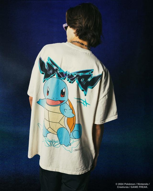 Pokémon By Loiter Squirtle T-Shirt Trending Movie T shirt Vintage 90s T-shirt gift for Movie fans gift for him gift for her unisex T-shirt Urbanwear Shirt Casual Fabric