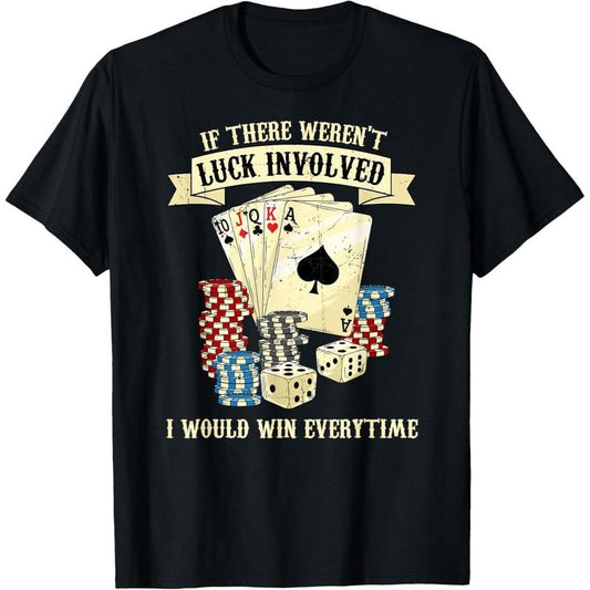 Poker Texas Hold'Em - Gambling Casino Gambler Poker T-Shirt made in usa Hoodie, Sweatshirt | InkThreadWorks.com