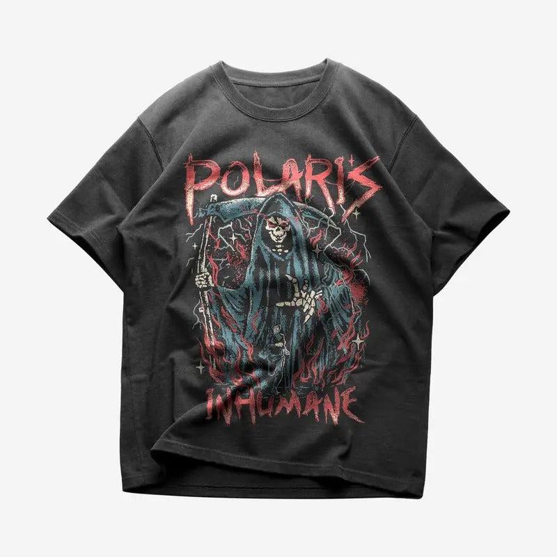 Polaris T-shirt - Metal Music Shirt - Polaris Merch - Unisex Cotton Tee Hoodie, Sweatshirt | InkThreadWorks.com