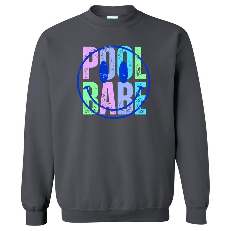 Pool Babe Smile Sweatshirt 'NLB' T-Shirts, Hoodie | InkThreadWorks.com