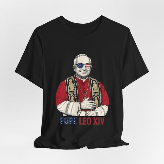 Pope Leo XIV | American Pope 2025 | Robert Prevost | Funny Patriotic Catholic TShirt