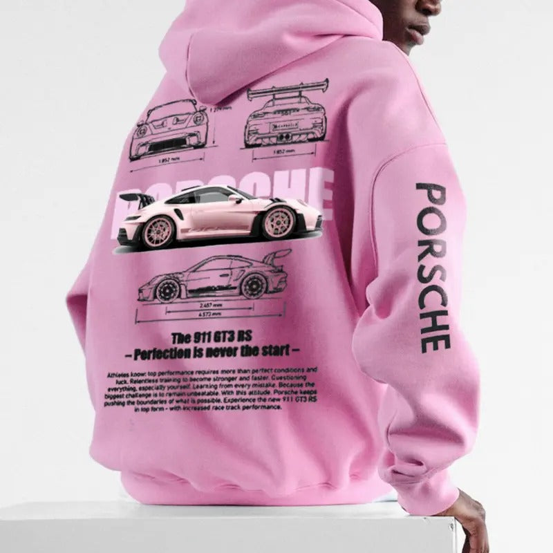 Porsche 911 GT3 RS Hoodie, Unisex, Racing Shirt, Car Hoodie, Classic Cotton