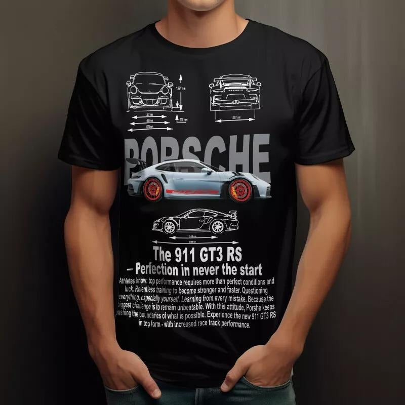 Porsche 911 GT3 RS Shirt All Size Unisex Shirt, Gift for Car Enthusiasts, Porsche Lover Shirt, Porsche T-shirt, Sports...