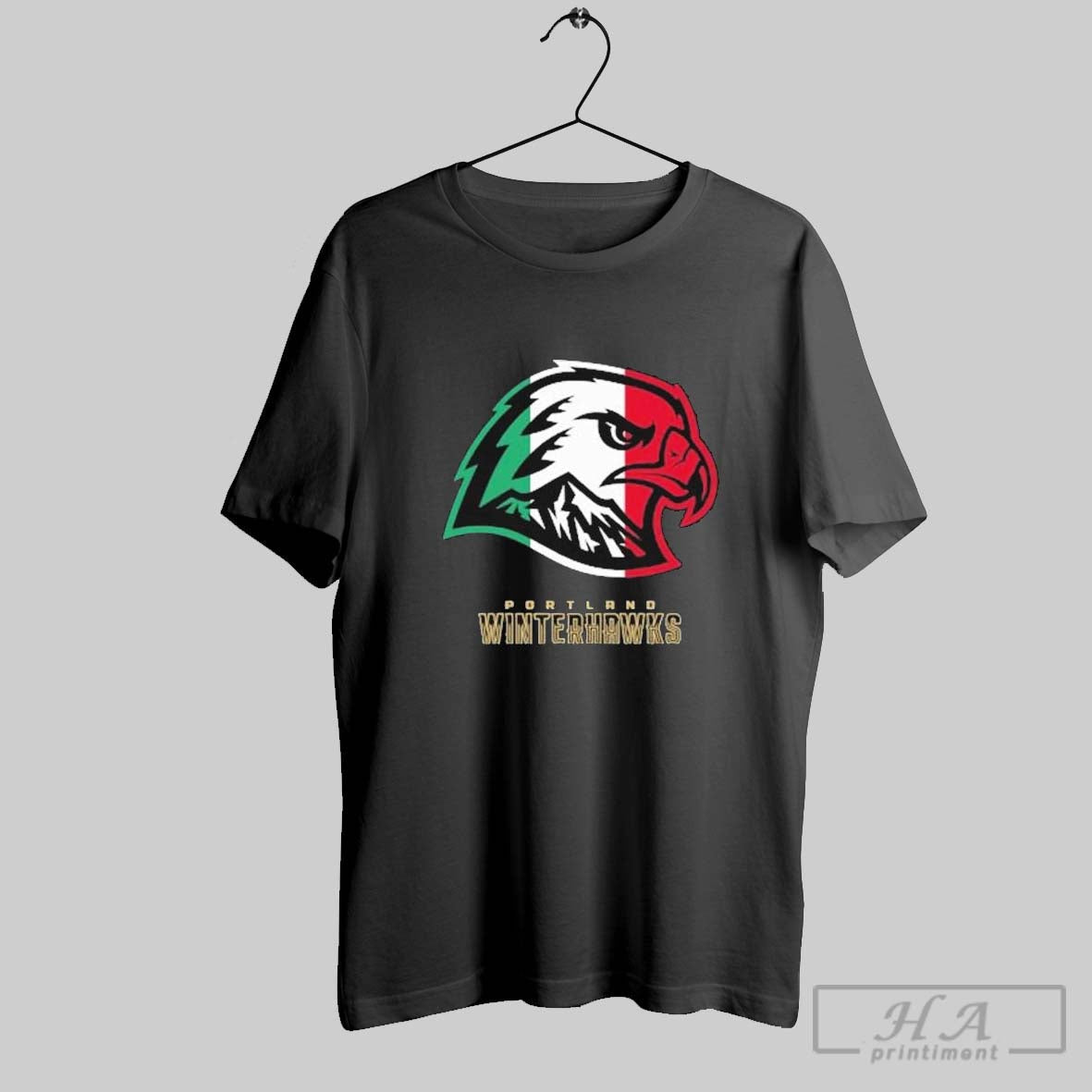 Portland Winterhawks El Grito Mexico T Shirts