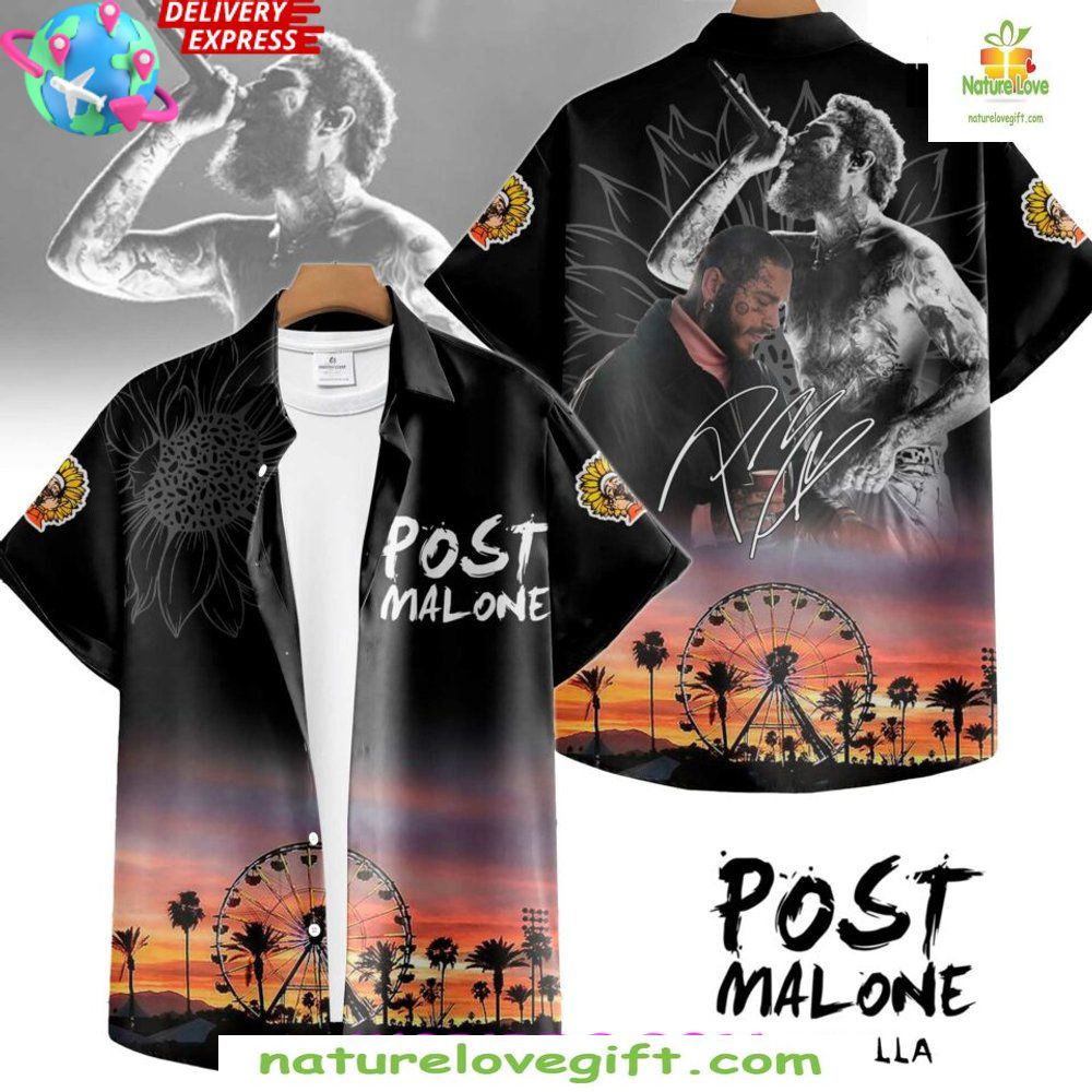 Post Malone Coachella Special Hawaiian Shirt