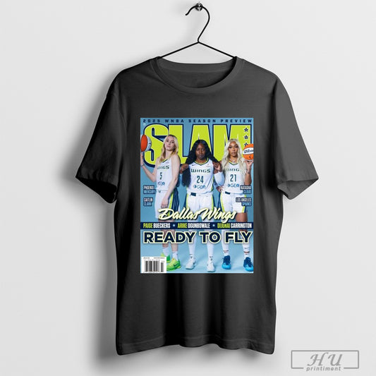 Poster Slam 256 Dallas Wings 2025 Wnba Season Preview Paige Bueckers Arike Ogunbowale Dijonai Carrington