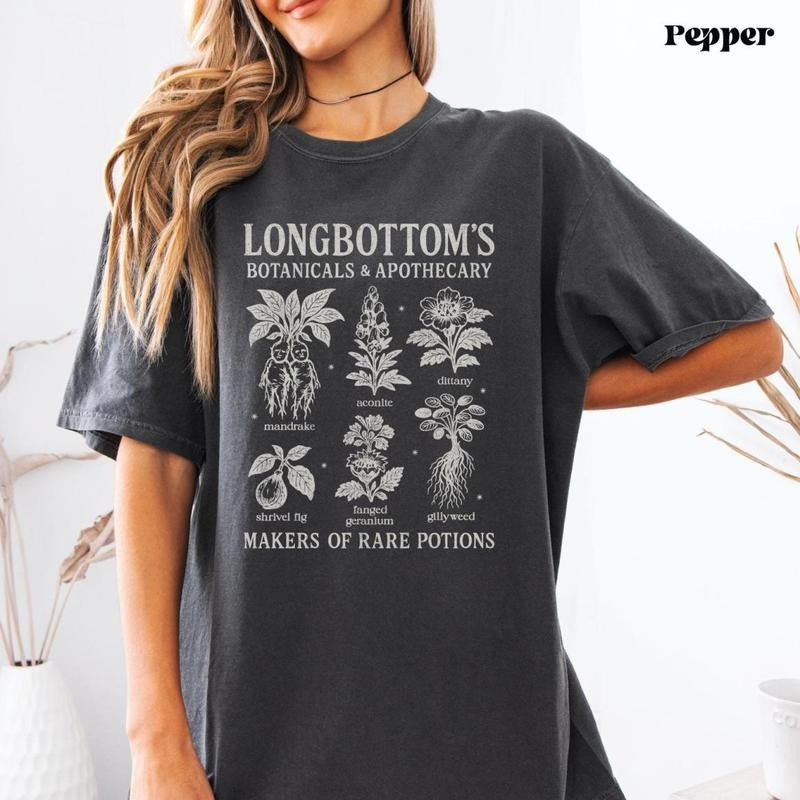 Potter Shirt Theme Park Shirts Wizard House Shirt Wizard School Shirt Longbottoms Botanicals Neville Longbottom Shirt...