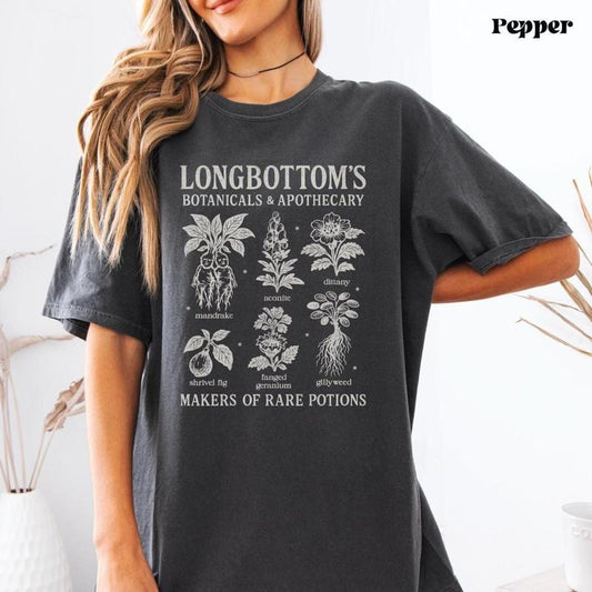 Potter Shirt Theme Park Shirts Wizard House Shirt Wizard School Shirt Longbottoms Botanicals Neville Longbottom Shirt...