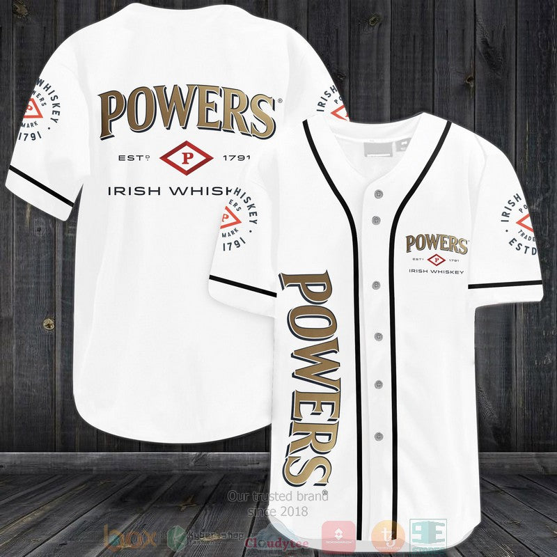 Powers Irish Whiskey Baseball shirt