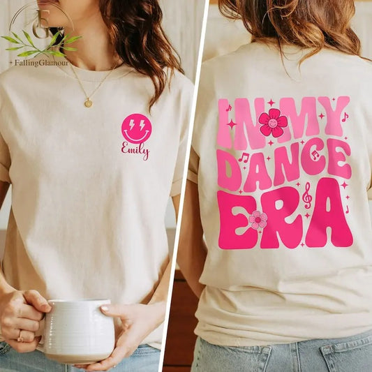 Premium  In My Dance Era Custom Sweatshirt, Dancer Sweater, Custom Dancer Shirt, Cheer Shirt, Dancer Gift, Dance Teacher,...