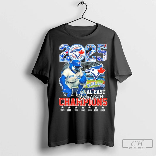 Premium 2025 Al East Division Champions Toronto Blue Jays Mascot Vintage