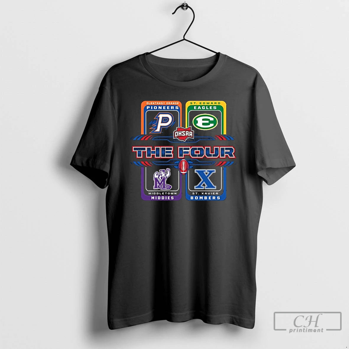 Premium 2025 Ohsaa Football Division 1 The Four T-Shirts, Hoodie, Sweatshirt | InkThreadWorks.com