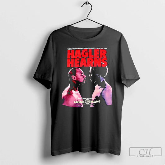Premium Amarvin Hagler Vs Thomas Hearns 40th Anniversary T-Shirts, Hoodie, Sweatshirt | InkThreadWorks.com