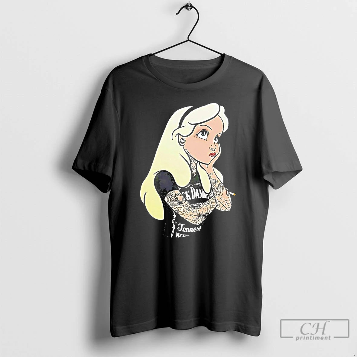 Premium Alice In Wonderland Tattoo T-Shirts, Hoodie, Sweatshirt | InkThreadWorks.com