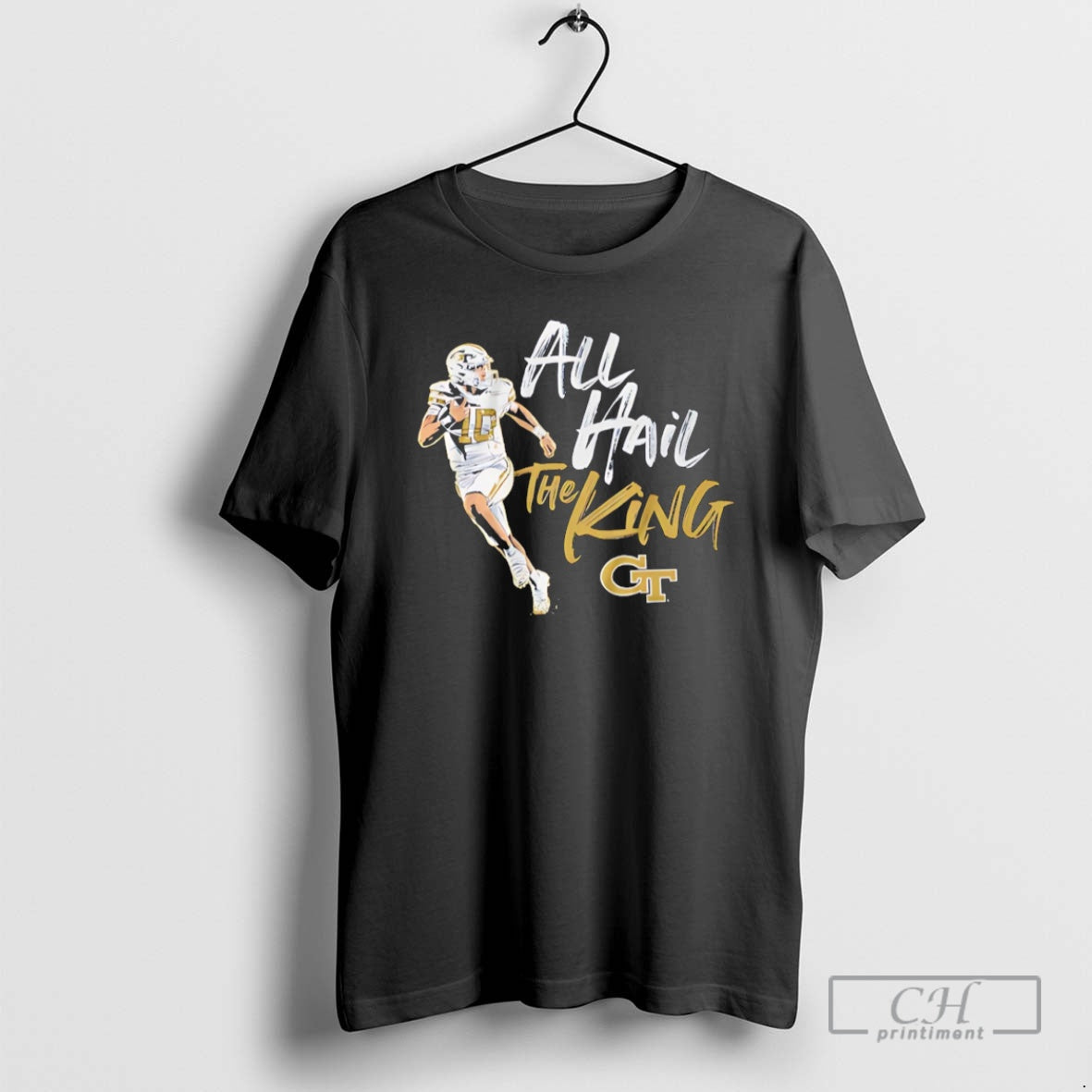 Premium All Hail Haynes King Georgia Tech Football Shirt Sweater Hoodie, Sweatshirt | InkThreadWorks.com