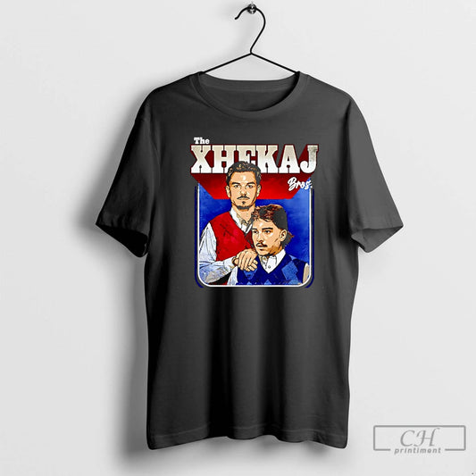 Premium Arber Xhekaj And Florian Xhekaj Montreal Step Brothers Christmas T-Shirts, Hoodie, Sweatshirt | InkThreadWorks.com