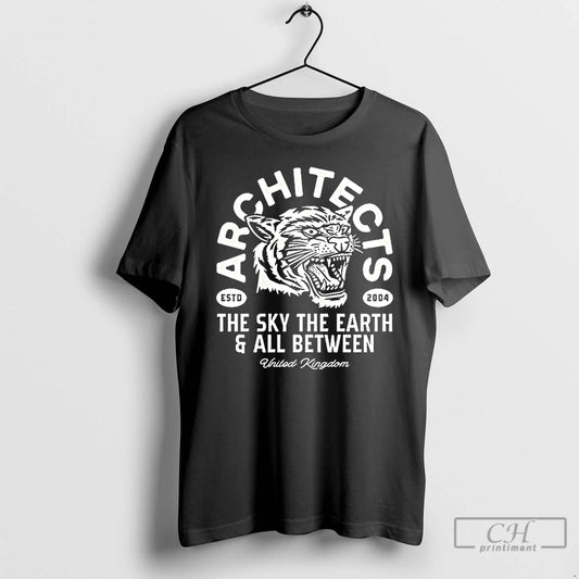 Premium Architects Diamond Tiger The Sky The Earth All Between T-Shirts, Hoodie, Sweatshirt | InkThreadWorks.com