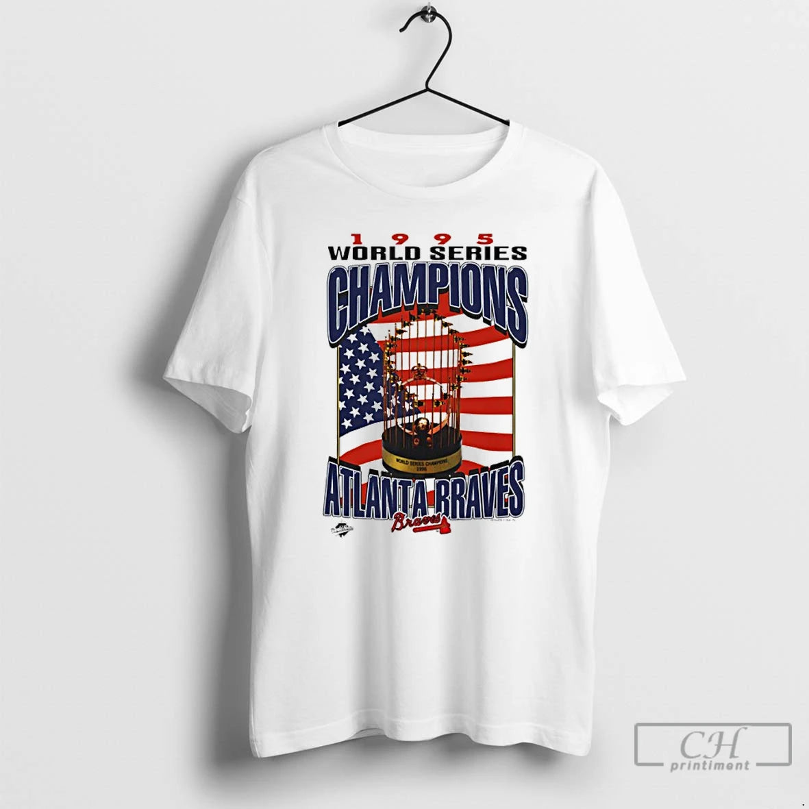 Premium Atlanta Braves 1995 World Series Champions T-Shirts, Hoodie, Sweatshirt | InkThreadWorks.com