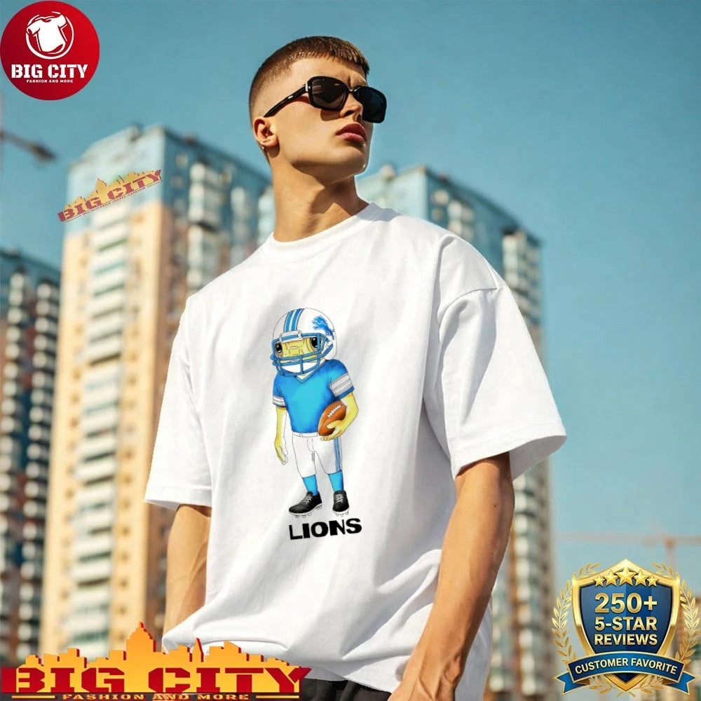 Premium Bad Bunny x Detroit Lions shirt